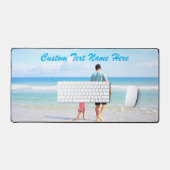 写真カスタムと文字のデスクパーソナライズされたマット デスクマット (キーボード&マウス)