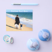 写真カスタムと文字のフォトフライヤー チラシ (シングル)