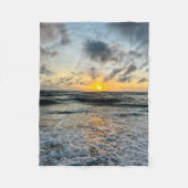 写真カスタムと文字の作成/追加 フリースブランケット (正面)