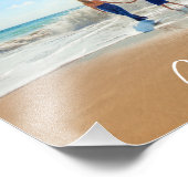 写真カスタムと文字の写真ポスター フォトプリント            (角)