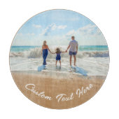 写真カスタムと文字の切断ボード カッティングボード (正面)