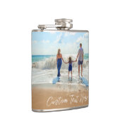 写真カスタムと文字を持つフォトフラスクギフト フラスク (右)