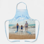 写真カスタムと文字エプロンあなたの写真ギフト エプロン (正面)