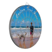 写真カスタムと文字ダーツボード ダーツボード (正面左)