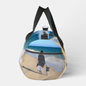 写真カスタムと文字パーソナライズされた ダッフルバッグ (右)