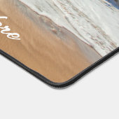 写真カスタムと文字名デスクマット デスクマット (コーナー)