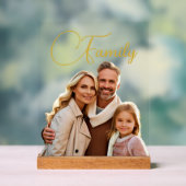 写真カスタムと文字 アクリルサイン (ニュートラル)