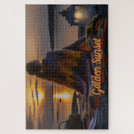 写真カスタムと文字 ジグソーパズル