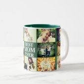 写真カスタムと文字 ツートーンマグカップ (正面右)