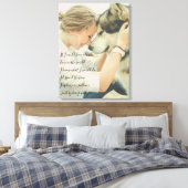 写真カスタムと詩 キャンバスプリント (インサイチュ (寝室))