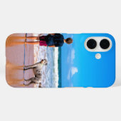 写真カスタムとiPhoneケースのギフト Case-Mate iPhoneケース (裏面 (横))