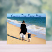 写真カスタムのアクリルサインと文字名 アクリルサイン (ニュートラル)