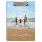 写真カスタムのクリップボードを文字 クリップボード (正面)