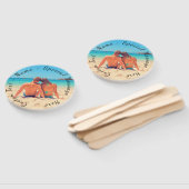 写真カスタムのハンドファンと文字名 ハンドファン (組立なし)