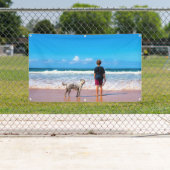 写真カスタムのフォトバパーソナライズされたナー 横断幕 (インサイチュ)