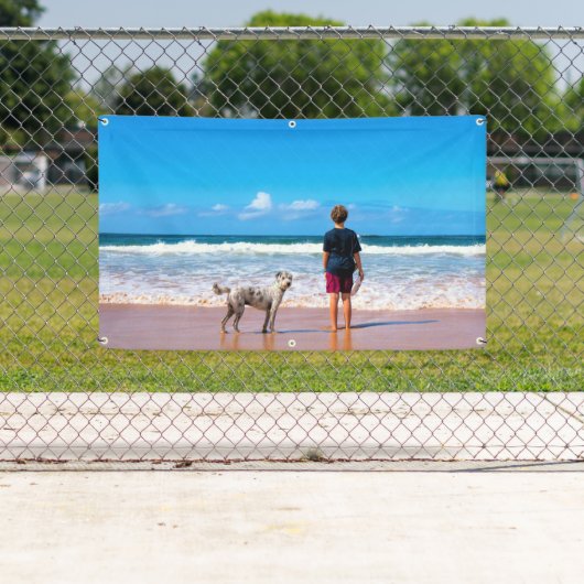 写真カスタムのフォトバパーソナライズされたナー 横断幕 (インサイチュ)