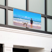 写真カスタムのフォトバパーソナライズされたナー 横断幕 (ビルの外側)