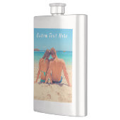 写真カスタムのフラスコと文字名 フラスク (左)