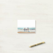 写真カスタムの投稿に関するメモパーソナライズされた ポストイット (デスク上)