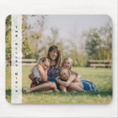 写真カスタムの縦型の個人用設定 マウスパッド (正面)