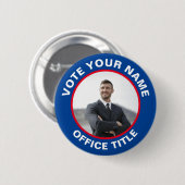 写真カスタムの選択のキャンペーンボタン 缶バッジ (正面&裏面)