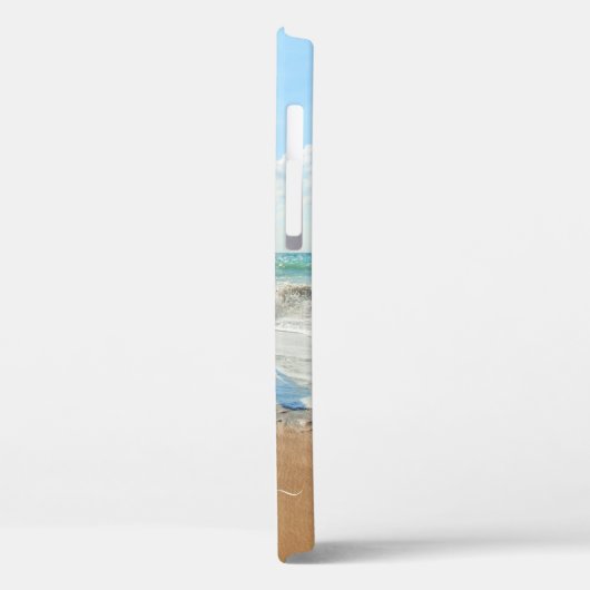 写真カスタムのiPhoneケースと文字 Case-Mate iPhoneケース (裏面 / 左)