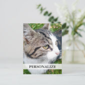 写真カスタムはがき |ここに画像を追加します ポストカード (スタンド正面)