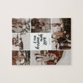 写真カスタムはコラージュと結婚してくれる ジグソーパズル (横)