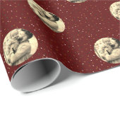 写真カスタムまたはロゴのクリスマスのラッピングPapの作成 ラッピングペーパー (ロールコーナー)