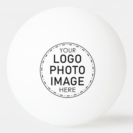 写真カスタムまたはロゴ 卓球ボール (正面)