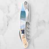 写真カスタムウェイターのコルク抜きギフト ソムリエナイフ (裏面)