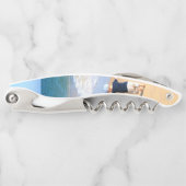 写真カスタムウェイターのコルク抜きギフト ソムリエナイフ (正面)