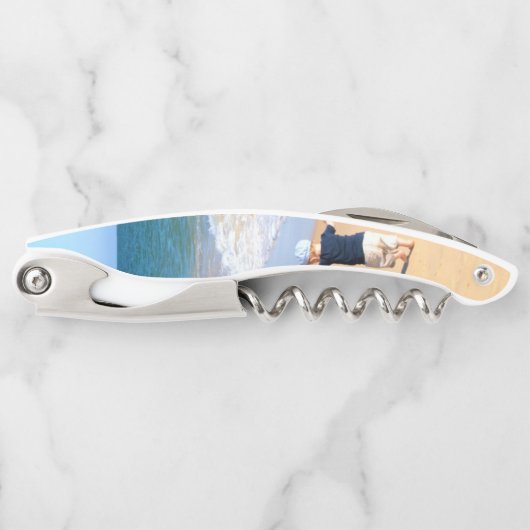 写真カスタムウェイターのコルク抜きギフト ソムリエナイフ (正面)