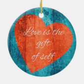 写真カスタムオーナメント セラミックオーナメント (裏面)