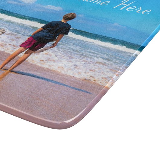 写真カスタムカットお気に入りのボードと文字 カッティングボード (角)