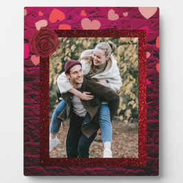 写真カスタムカップルのバレンタイン写真プラーク フォトプラーク