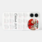 写真カスタムカレンダー2025 Case-Mate iPhoneケース (裏面 (横))