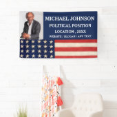 写真カスタムキャンペーン政治 横断幕 (インサイチュ)