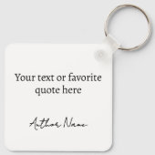 写真カスタムキーチェーン,マザーズ日,誕生日ギフト キーホルダー (裏面)