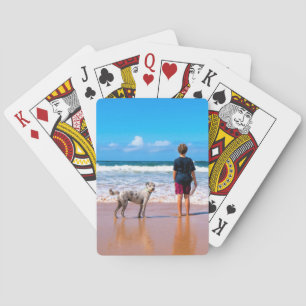 写真カスタムギフト付き遊フォトのカード トランプ
