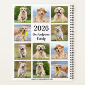 写真カスタムコラージュおもしろい独自の2023を作成 プランナー手帳 (裏面)