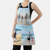 写真カスタムコラージュのエプロンあなたの写真と文字 エプロン (インサイチュ)