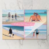 写真カスタムコラージュ文字紙パッド ペーパーパッド (折り畳み)