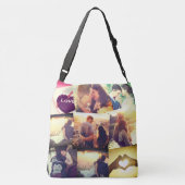 写真カスタムコラージュ クロスボディバッグ (裏面)