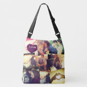 写真カスタムコラージュ クロスボディバッグ (正面)