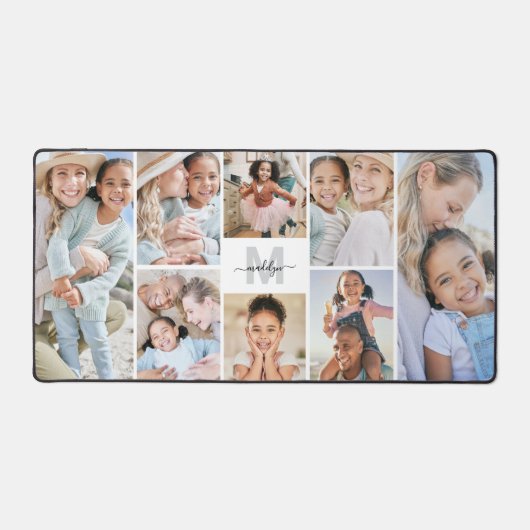 写真カスタムコラージュ デスクマット (正面)