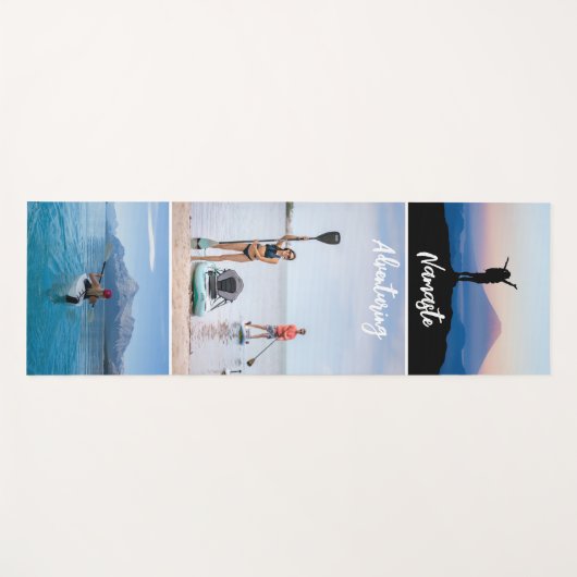 写真カスタムコラージュ ヨガマット (正面(横))