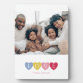 写真カスタムコラージュlove family photodisplay フォトプラーク (正面)