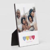 写真カスタムコラージュlove family photodisplay フォトプラーク (側面)