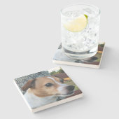 写真カスタムコースター ストーンコースター (横)